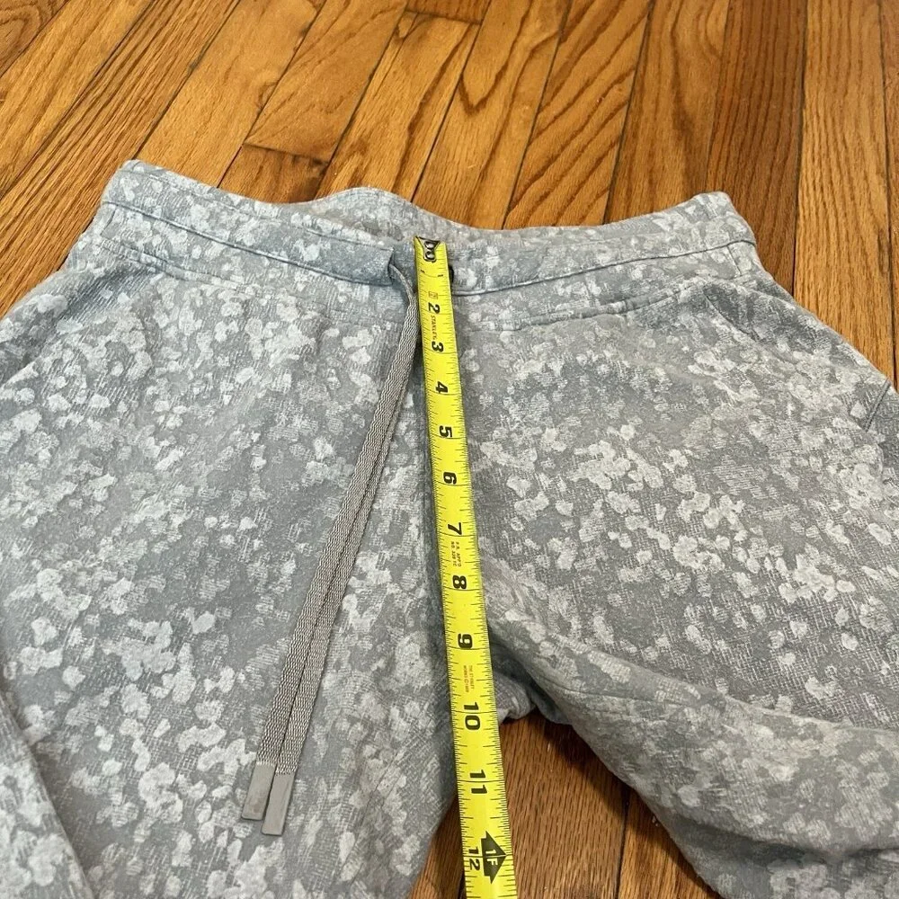 Lululemon‎ Ready to Rulu Jogger Crop Speckle Spritz Jacquard Rhino Grey Silver